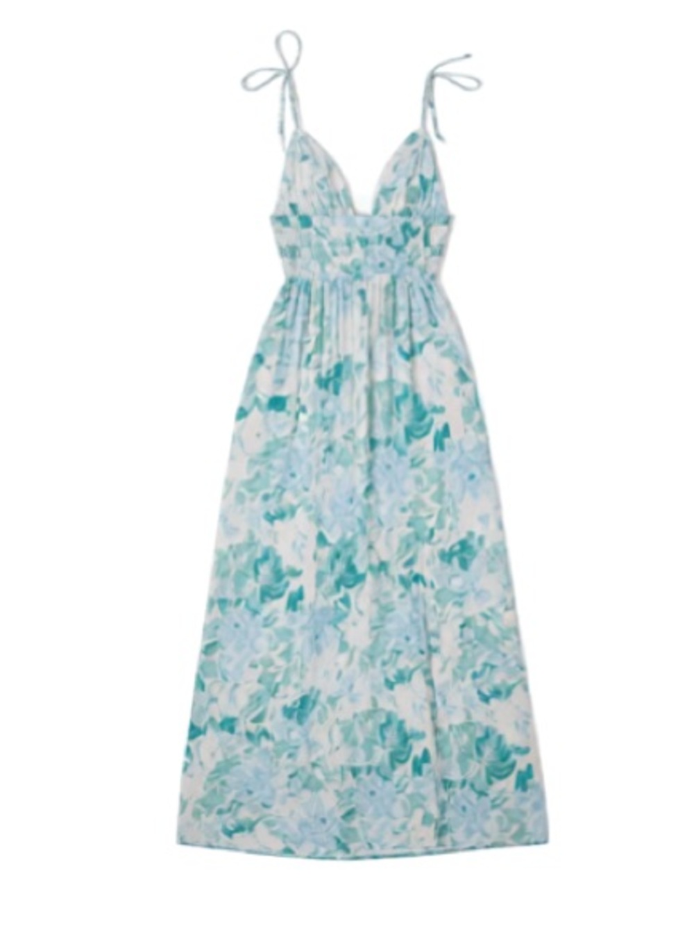 NWT HELLO MOLLY BEAUTY IN ALL MAXI DRESS BLUE